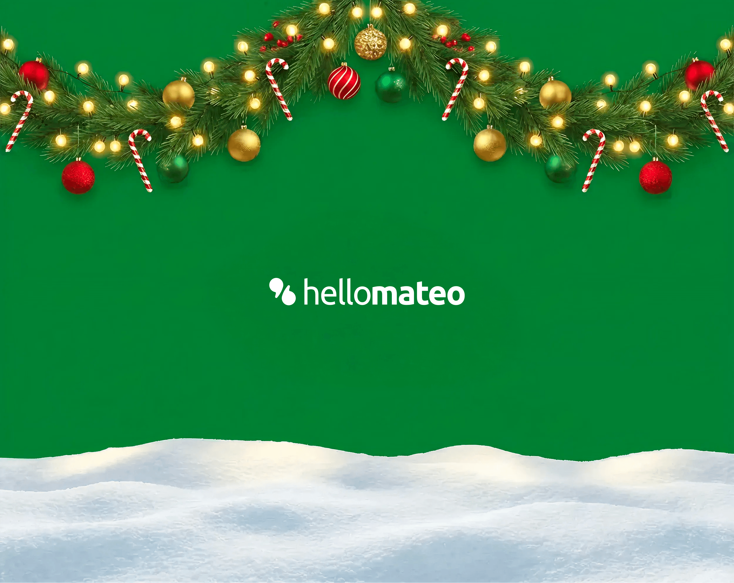 hellomateo Christmas Welcome